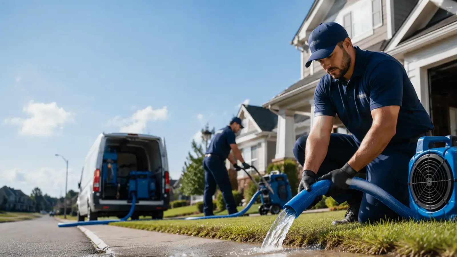 Flood Damage Restoration in Paris Crossing, IN